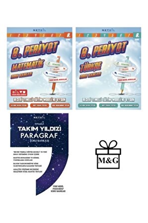 8. Sınıf Periyot Matematik Türkçe Ve Takım Yıldızı Paragraf Soru Bankası