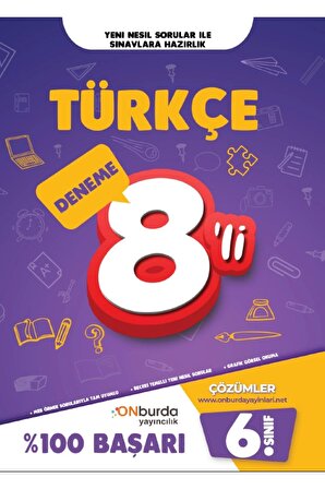 6. Sınıf Türkçe Yeni Nesil Branş Denemeleri