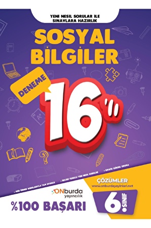 6. Sınıf Sosyal Yeni Nesil Branş Denemeleri