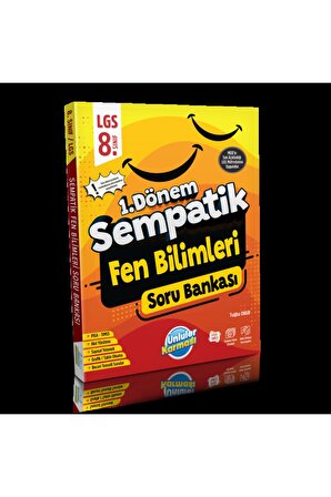 Ünlüler Karması LGS 8. Sınıf 1. Dönem Sempatik Fen Bilimleri Soru Bankası