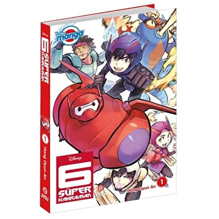 Disney Manga 6 Süper Kahraman -Vol 1
