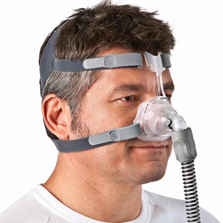 Resmed Mirage Fx Bütün Yüzlere Uyumlu CPAP Silikon Burun Maskesi