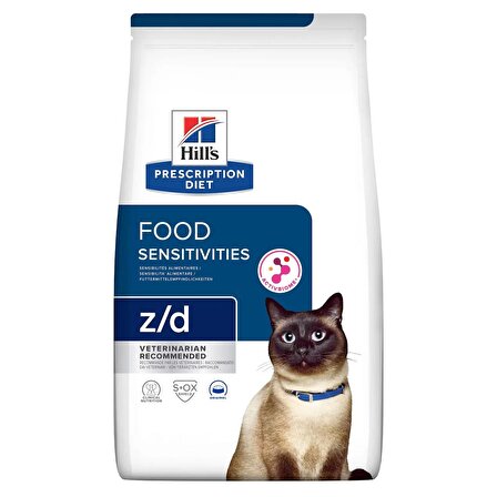 Hill's Z/D FOOD SENSITIVITIES 1,5 kg Kedi Maması