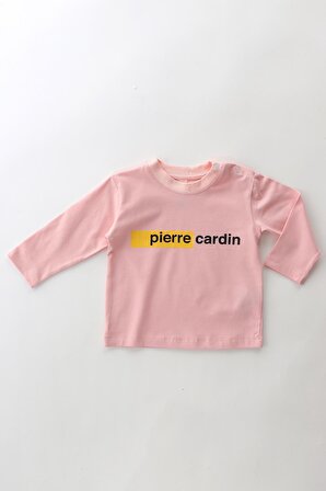 Pierre Cardin %100 Pamuk Bebek Uzun Kol Sweatshirt Tişört 303310