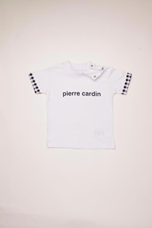 Pierre Cardin %100 Pamuk Yazlık Erkek Çocuk Şortlu Takım 302647