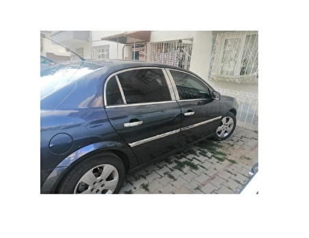 Opel Vectra C Krom Kapı Direği 2002 - 2008 Arası 6 Parça Paslanmaz Çelik