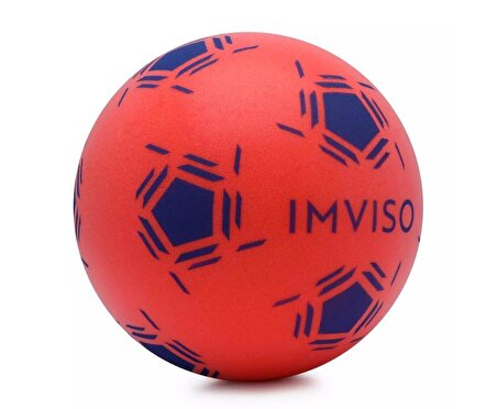 Kipsta İmviso Sünger Futbol Topu Kırmızı 3 Numara