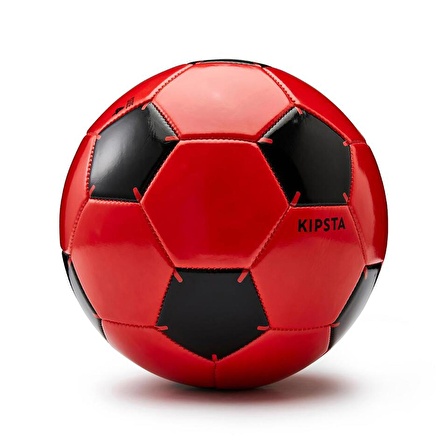 Futbol Topu F100 9-12 Yaş + 4 Numara  YENİ SERİ KIRMIZI