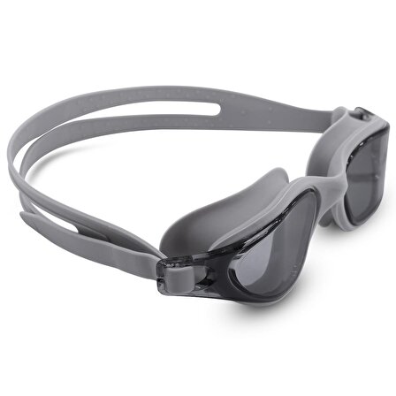 Swimmer Buğu Yapmaz Yüzücü Gözlüğü UV Korumalı Yüzme Havuz Deniz Gözlüğü Gri