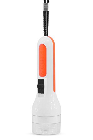 24 Adet Pilli Mini El Feneri Anahtarlık Lambası Aydınlatma Işığı Deprem Çantası Feneri Kulplu T50-24