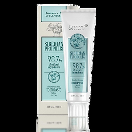 Siberian Wellness SIBERIAN PROPOLIS EXTRA RICH BOTANICAL TOOTHPASTE NATURAL ORAL CARE