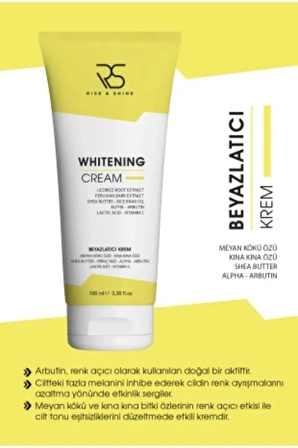 Beyazlatıcı Krem ( Whitening) - 100 ml