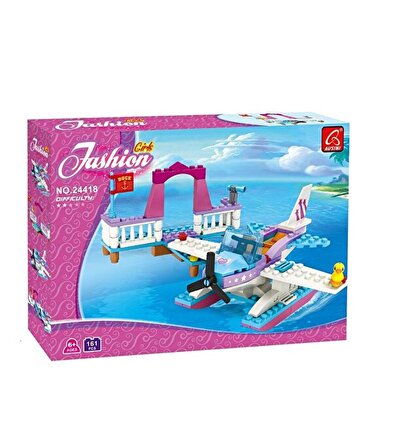 Ausini-Asya Bricks 24417, Fairyland 167 Parça Liman ve Jetski Temalı Lego Seti