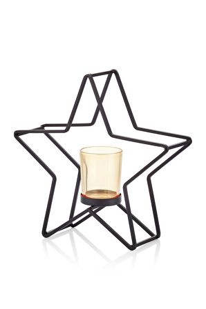 The mia yıldız tealight mumluk - dekoratif aksesuar mumluk