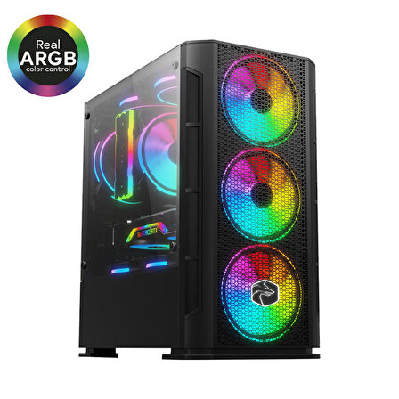 Biggamex ZP34 Intel i5 3470 16 GB DDR3 RAM 256 GB SSD AMD Radeon RX 550 FreeDos Masaüstü Bilgisayar 