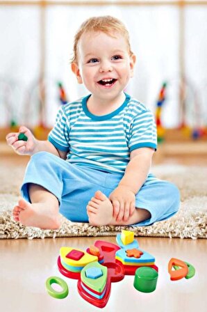 Furkan Toys Babies Eğitici Kelebek 22 Prç Zeka Geliştirici oyuncak
