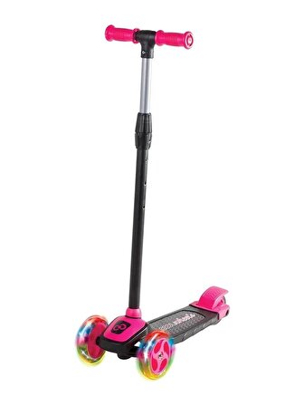 Furkan Toys Cool Wheels 3+ Işıklı 3 Tekerlekli Twist Scooter Pembe