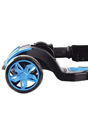 Furkan Toys Cool Wheels Led Işıklı Oturaklı Combo Scooter Mavi