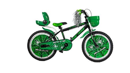 Sarissa Çocuk Bisikleti Arka Bagaj Kutusu Bisiklet Arka Sepet Yeşil