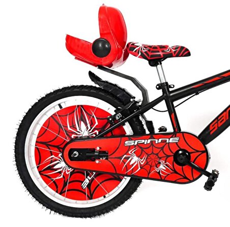Sarissa Çocuk Bisikleti 16 Jant Spinne Bisiklet Jant Yaprağı Plastik Kırmızı