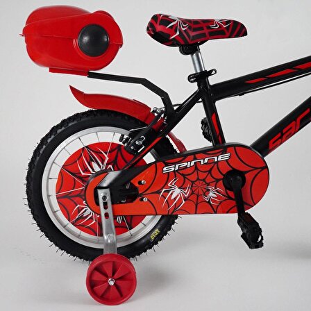 Sarissa Çocuk Bisikleti 16 Jant Spinne Zincir Muhafaza Plastik Bisiklet Mufazası Kırmızı