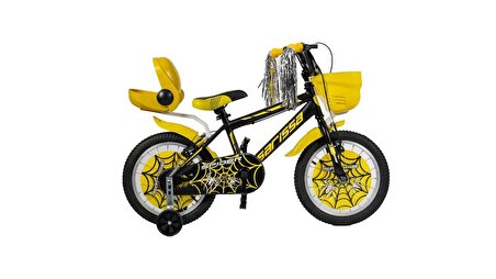 Sarissa Çocuk Bisikleti 16 Jant Spinne Zincir Muhafaza Plastik Bisiklet Mufazası Sarı