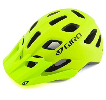 GIRO - Fixture Mat Lime 54 - 61cm MTB - Freeride Bisiklet Kaskı Yeşil
