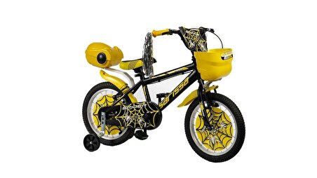 Sarissa Spinne 20 Jant 6 ve 10 Yaş Çocuk Bisikleti Sarı + Yan Destek Tekeri