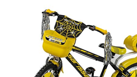 Sarissa Çocuk Bisikleti Elcik PVC BMX Bisiklet Elciği Sarı 