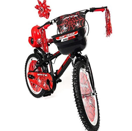 Sarissa Çocuk Bisikleti Elcik PVC BMX Bisiklet Elciği Kırmızı 