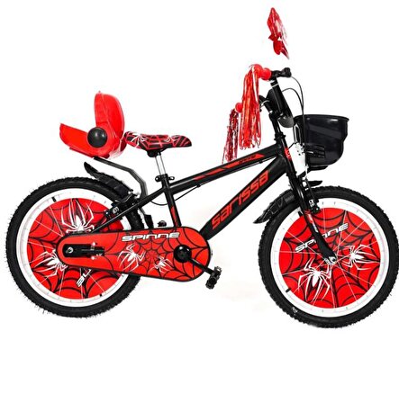 Sarissa Çocuk Bisikleti Elcik PVC BMX Bisiklet Elciği Kırmızı 