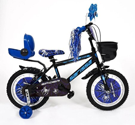 Sarissa Çocuk Bisikleti 16 Jant Spinne Zincir Muhafaza Plastik Bisiklet Mufazası Mavi