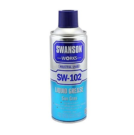 Swanson Works Sıvı Gres Yağı Rulman Dişli Yağlama Zincir Yağlayıcı Sprey 400 ml