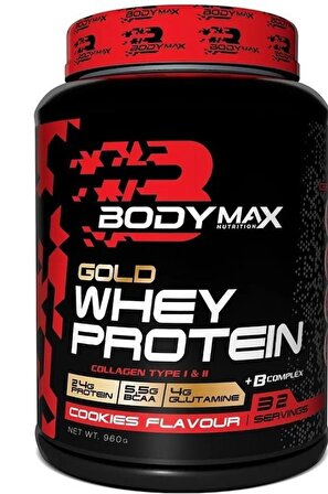 Bodymax Gold Whey Protein 960 Gr - KURABİYE
