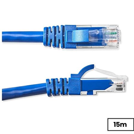 Cat6 İnternet Ethernet Rj45 Lan Kablosu 15 Metre