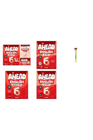 6. Sınıf Ahead with English Practice Book, Test Book, Vocabulary Book ve Test Booklet