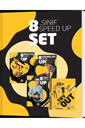8.SINIF SPEED UP 4 LÜ SET ( VOCABULARY+PRACTICE+TEST+TRY OUT )