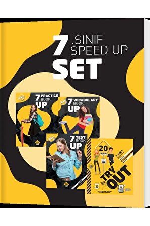 7.SINIF SPEED UP 4 LÜ SET ( VOCABULARY+PRACTICE+TEST+TRY OUT )