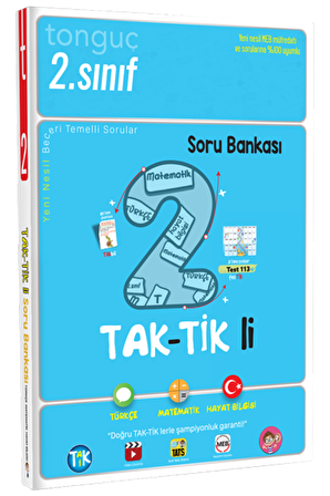 2. SINIF TAKTİKLİ TÜM DERSLER SORU BANKASI