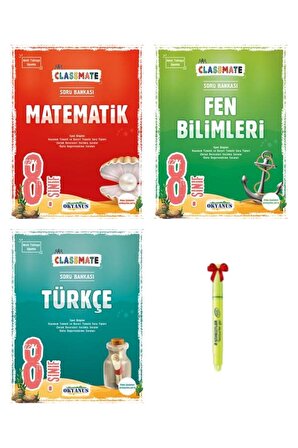 LGS 8.Sınıf Classmate Matematik Fen Bilimleri Türkçe Soru Bankası