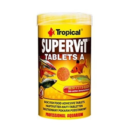 Tropical Supervit Tablets A 50 ml 80 Adet