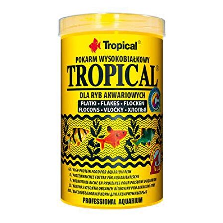 Tropical Tropical Flake 100 Ml 20 Gr Pul Yem