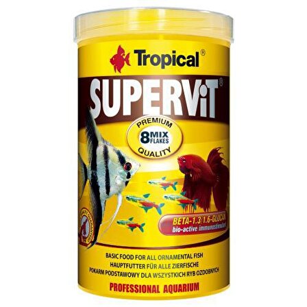 Tropical Supervit Flake Pul Balık Yemi 500 ml 120 gr