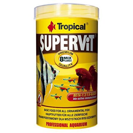 Tropical Supervit Flake Pul Balık Yemi 1000 ml 200 gr