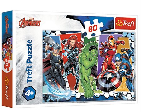 Vardem 60 Parça Puzzle Marvel The Avengers 17357