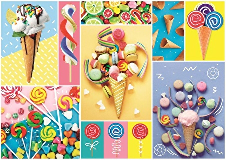 Trefl Puzzle Favorite Sweets 11+ Yaş Orta Boy Puzzle 500 Parça