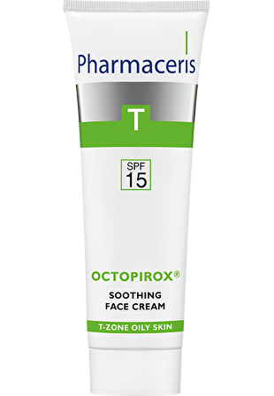 Pharmaceris T Octopirox Tüm Cilt Tipleri İçin Su Bazlı Yağsız SPF15 Nemlendirici Yüz Bakım Kremi 30 ml