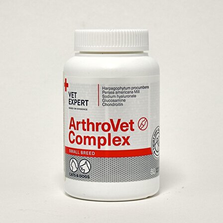VetExpert Arthrovet Compex Yavru - Yetişkin Eklem Sağlığı İçin C Vitamini Tablet 60 Adet 