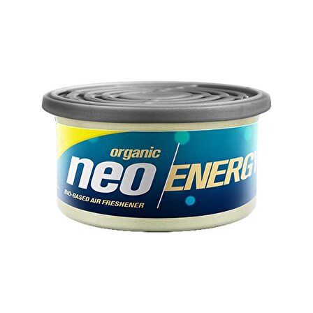 ELIX Neo Energy Metal Kutuda Ahşap Granüllere Emdirilmiş Özel Aromalı Koku - Limon