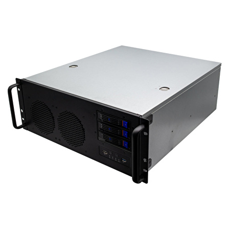 TGC 4003-HT 4U 3 BAYS HOTSWAP 500 MM SERVER KASA